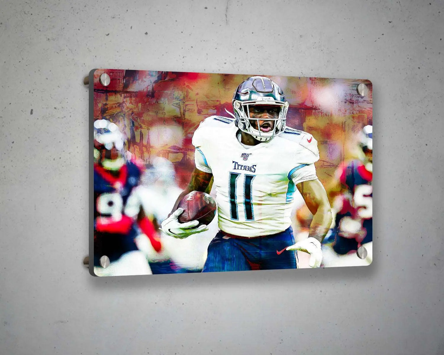 A. J. Brown Multicolour  Wall Art 