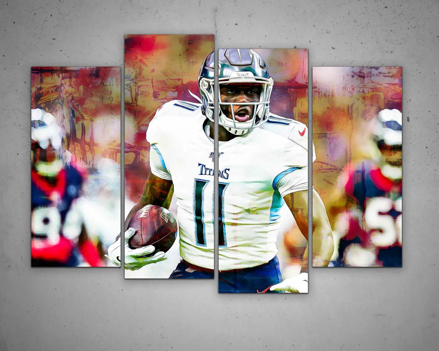 A. J. Brown Multicolour  Wall Art 