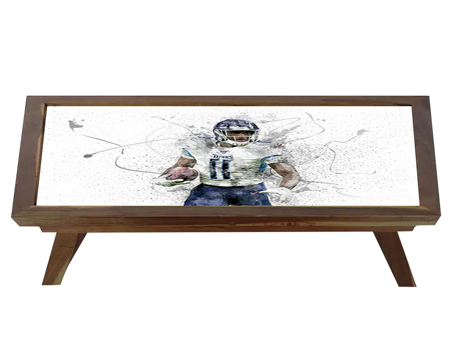 A. J. Brown Splash Effect Coffee and Laptop Table 