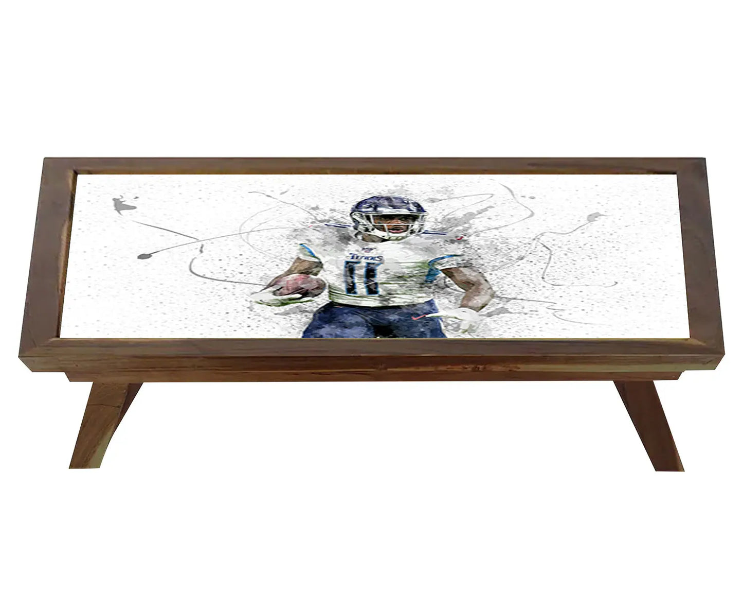 A. J. Brown Splash Effect Coffee and Laptop Table 