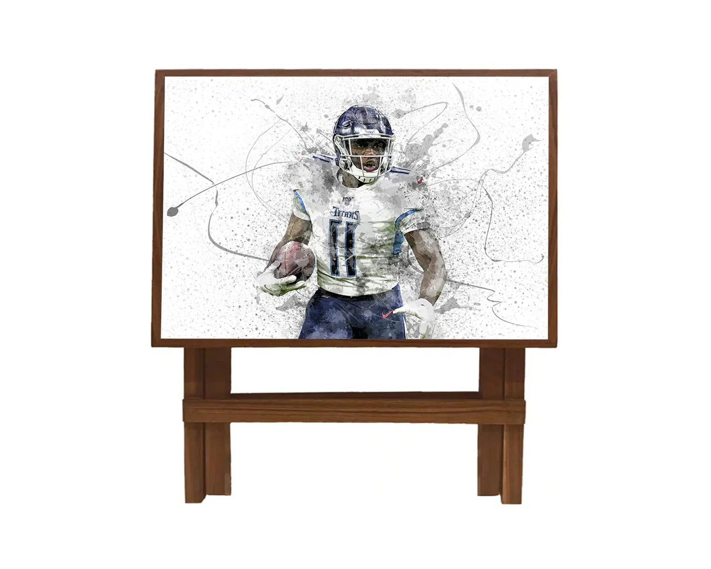 A. J. Brown Splash Effect Coffee and Laptop Table 