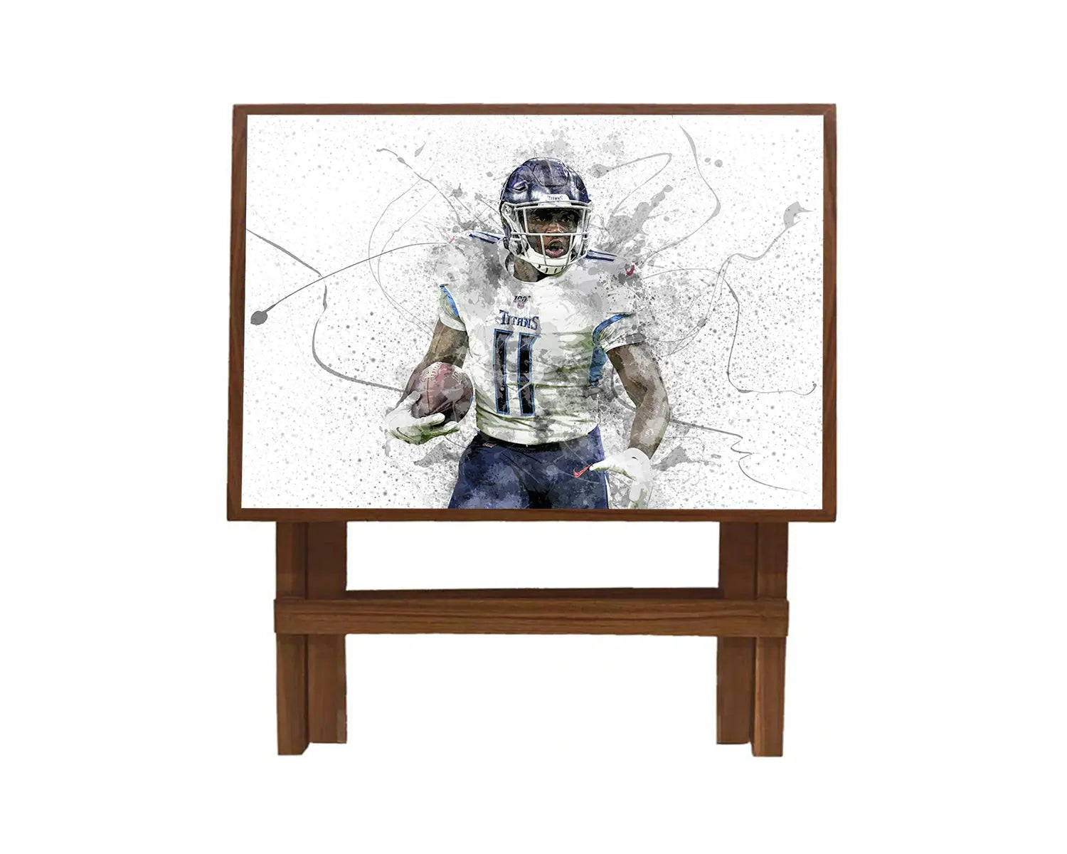 A. J. Brown Splash Effect Coffee and Laptop Table 