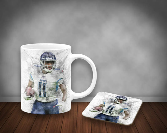 A. J. Brown Splash Effect Mug and Coaster