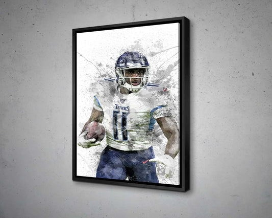 A.J. Brown Canvas Wall Art 