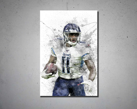 A.J. Brown Canvas Wall Art 