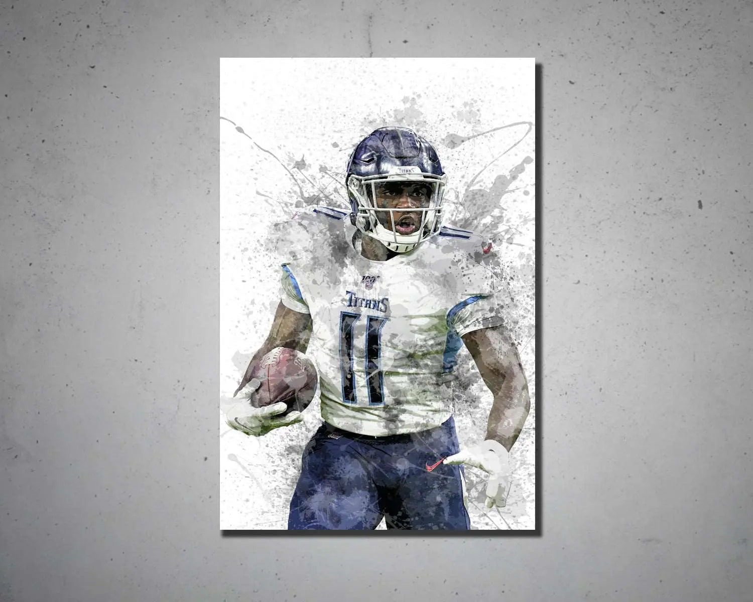 A.J. Brown Canvas Wall Art 