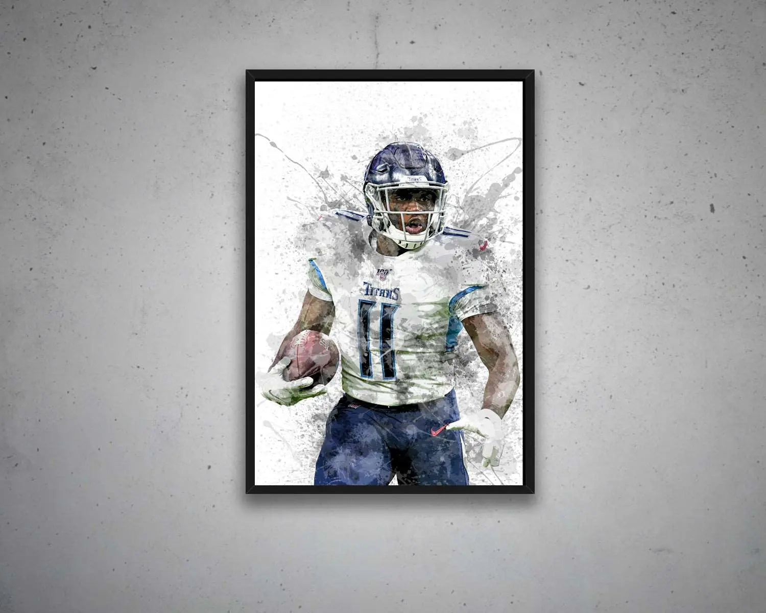 A.J. Brown Canvas Wall Art 