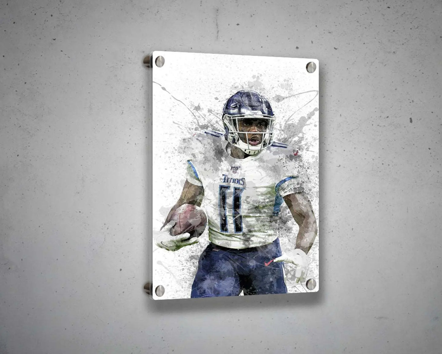 A.J. Brown Canvas Wall Art 