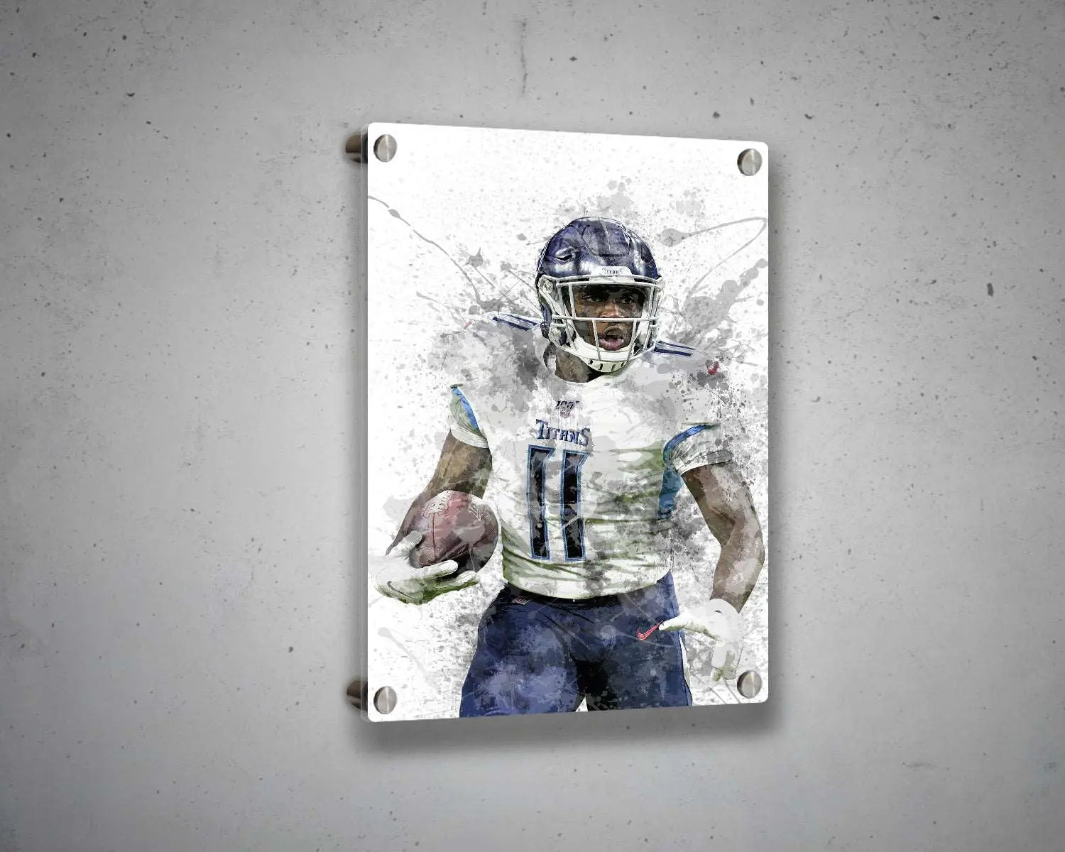 A.J. Brown Canvas Wall Art 