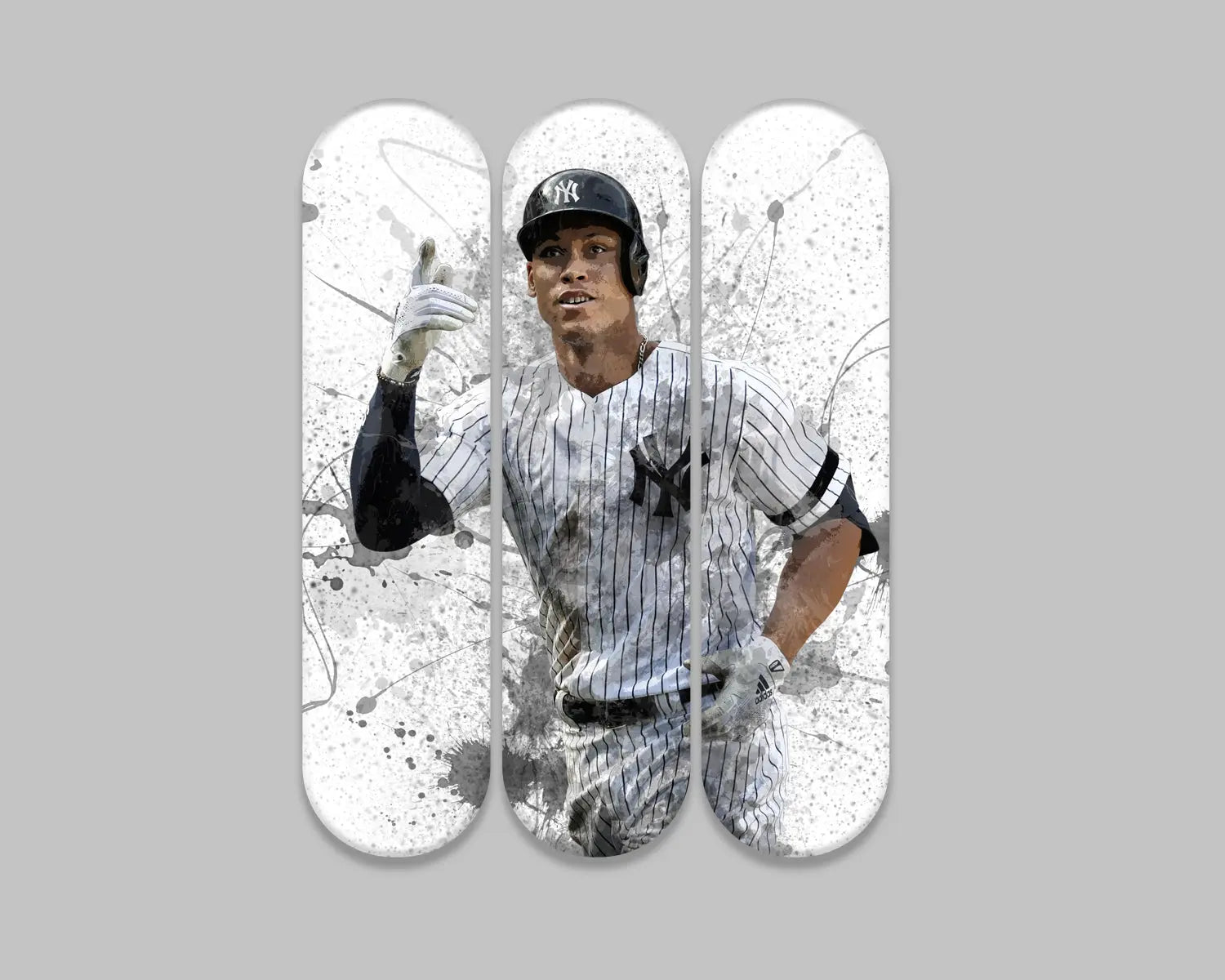 Aaron Judge Acrylic Skateboard Wall Art 