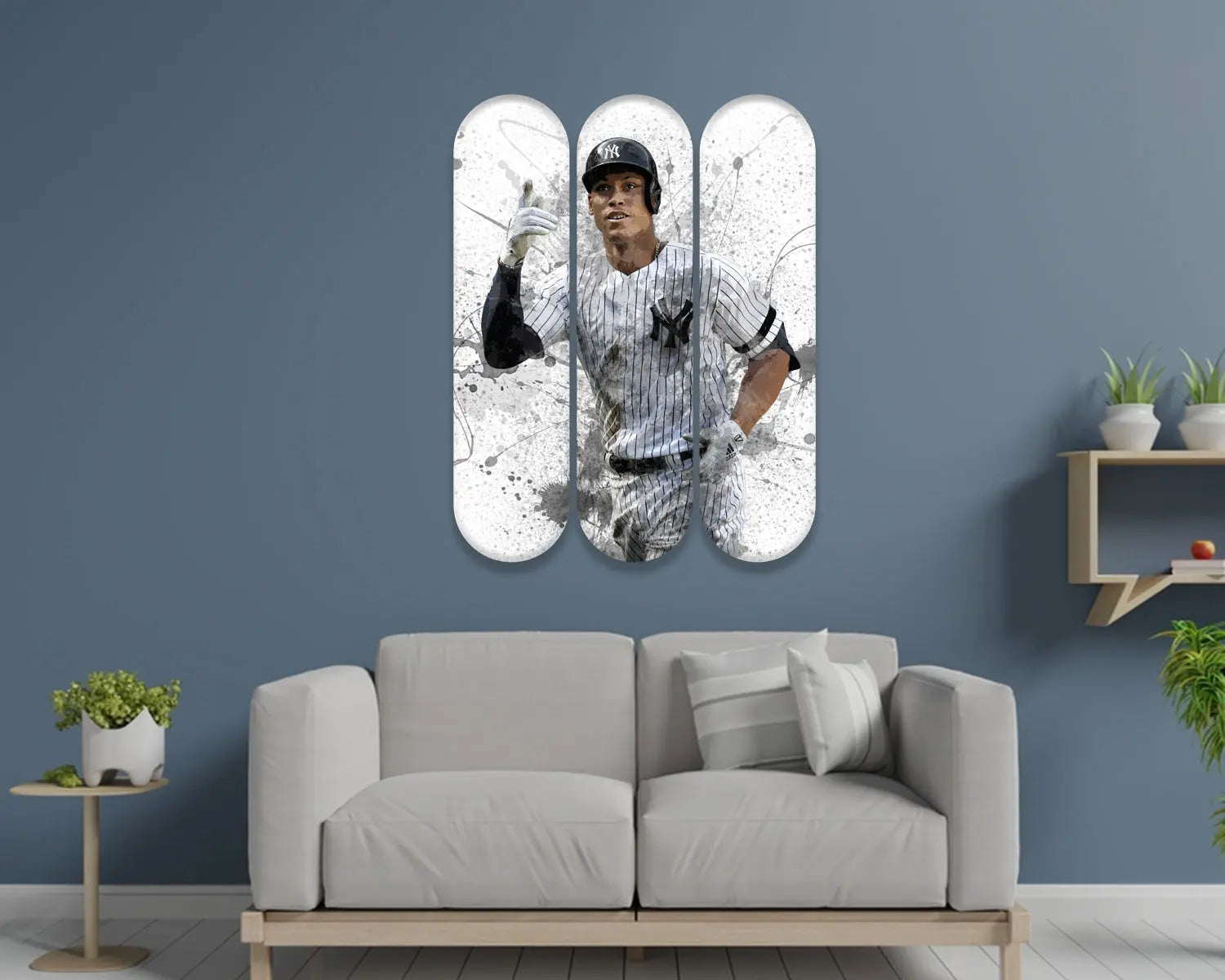 Aaron Judge Acrylic Skateboard Wall Art 