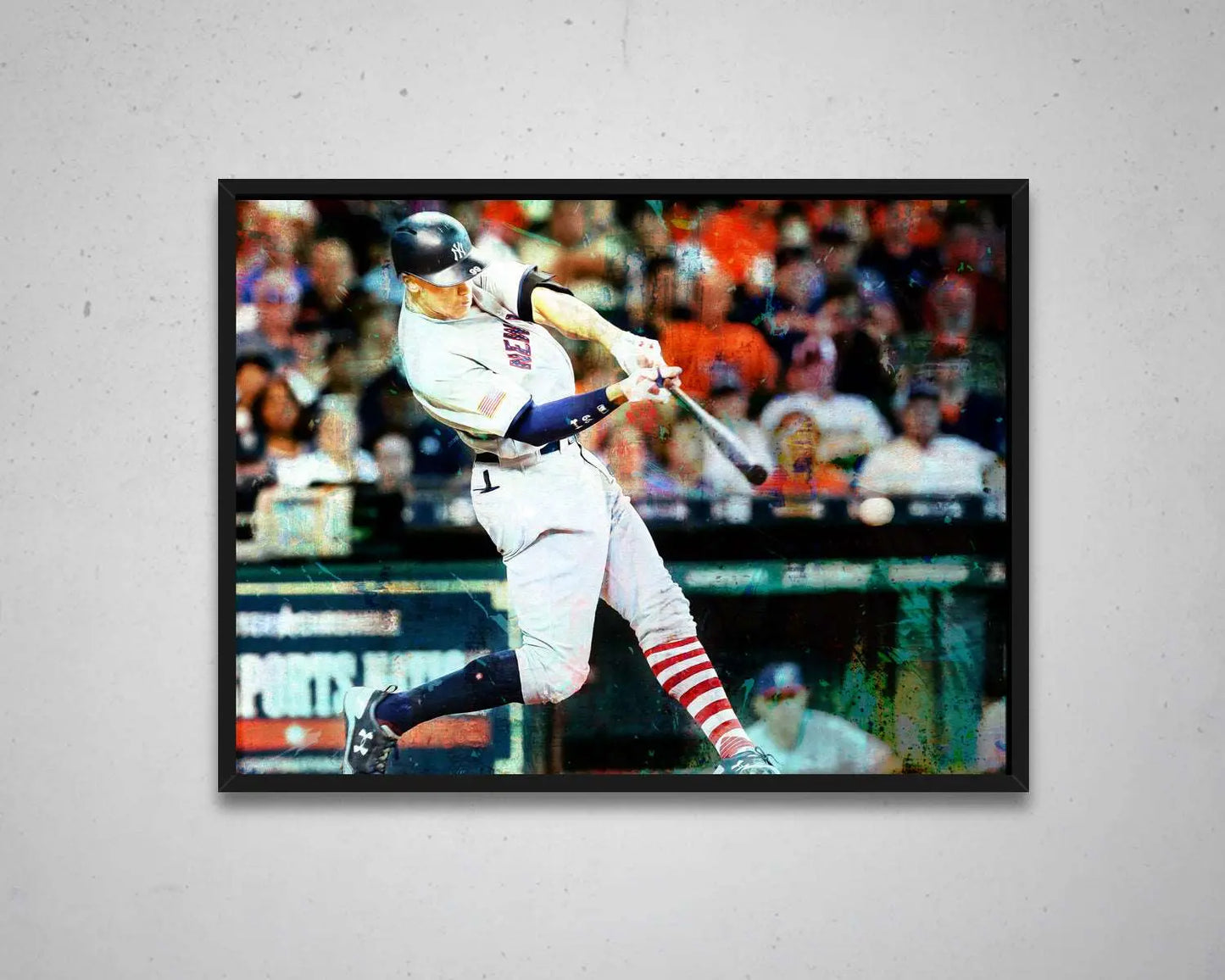Aaron Judge Multicolour Wall Art 