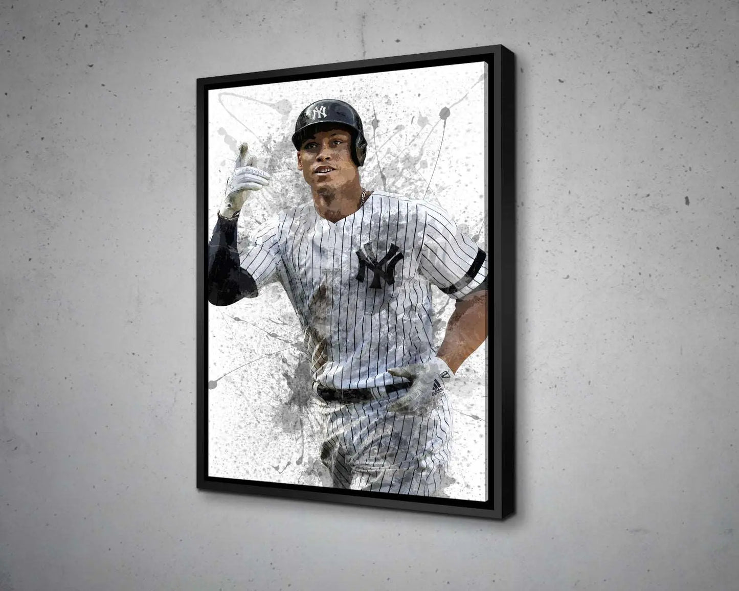 Aaron Judge Splash Canvas Art 
