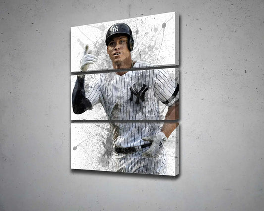 Aaron Judge Splash Canvas Art 