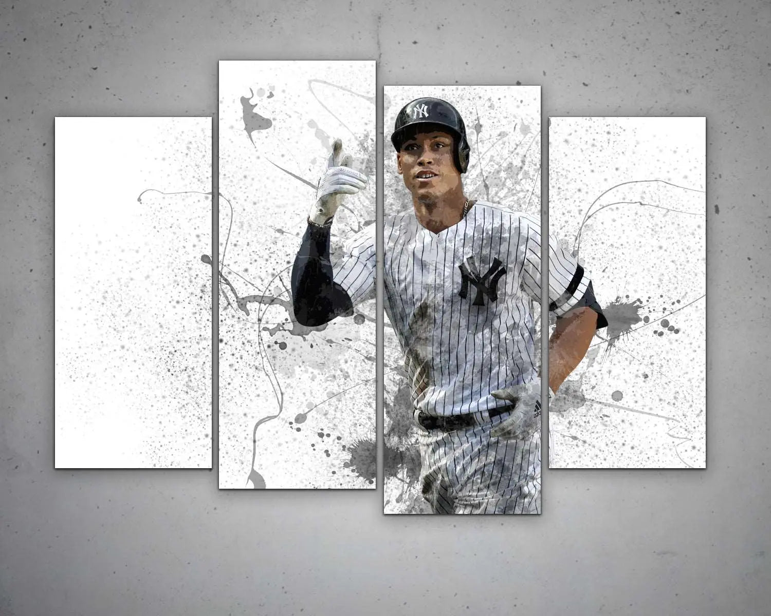 Aaron Judge Splash Canvas Art 