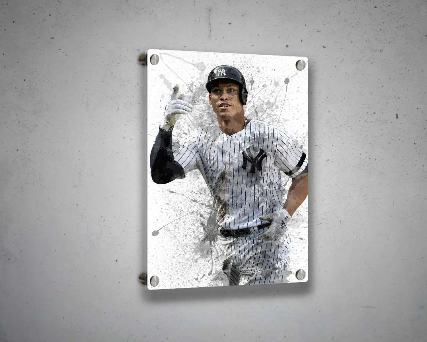 Aaron Judge Splash Canvas Art 