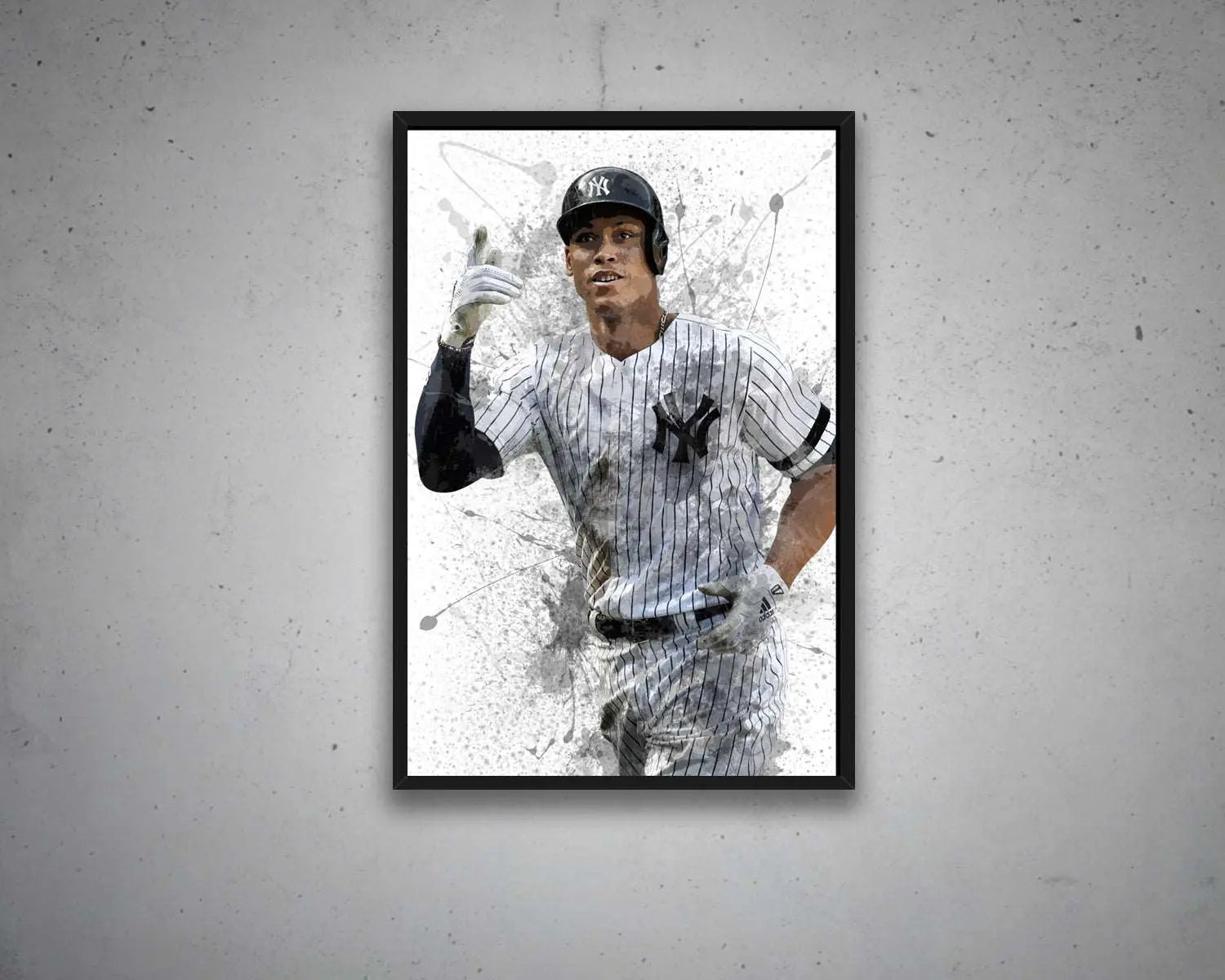 Aaron Judge Splash Canvas Art 