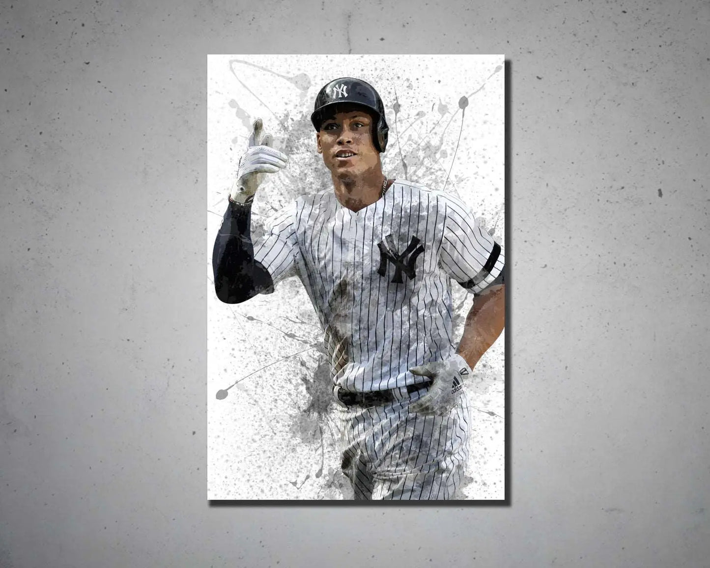 Aaron Judge Splash Canvas Art 