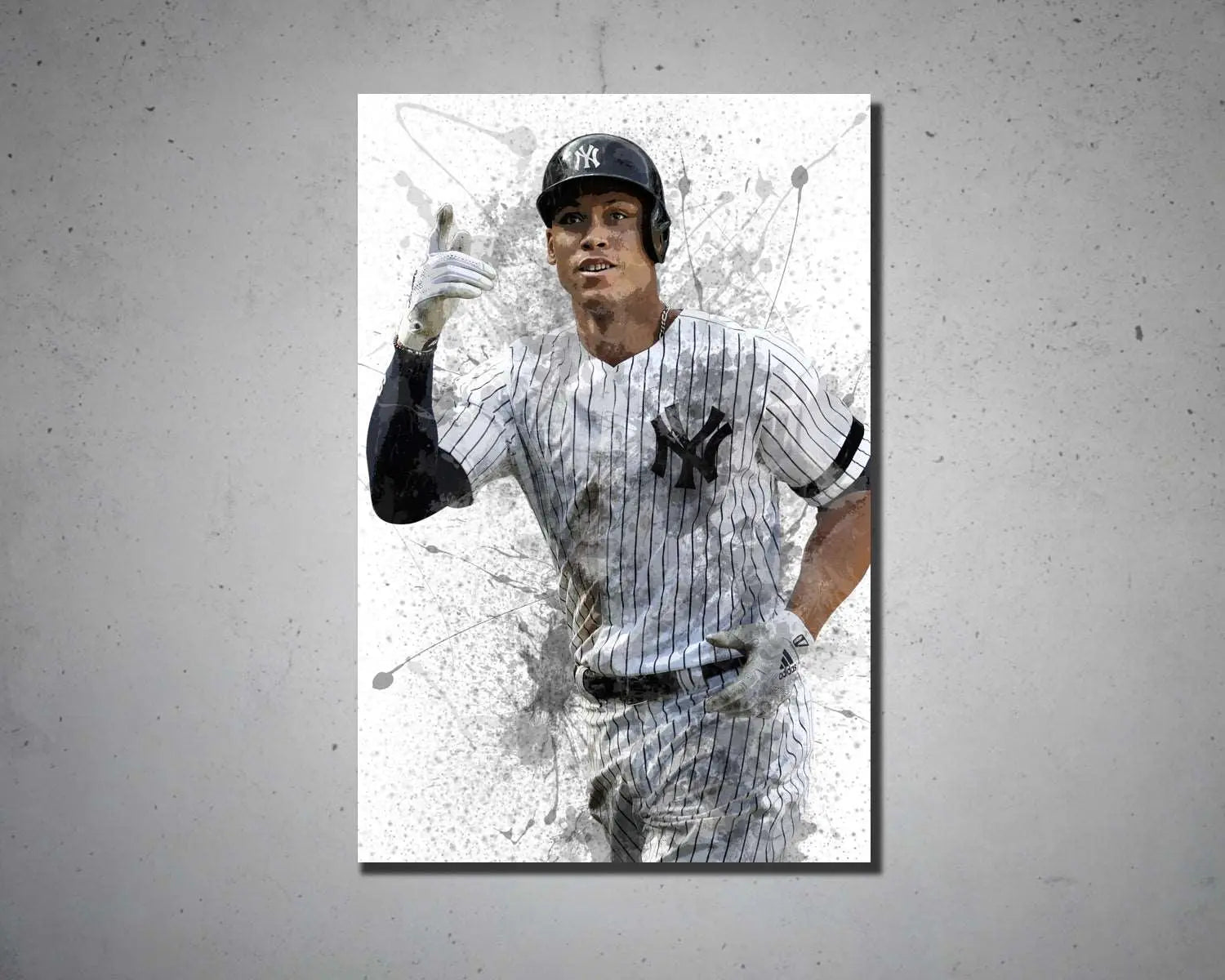 Aaron Judge Splash Canvas Art 
