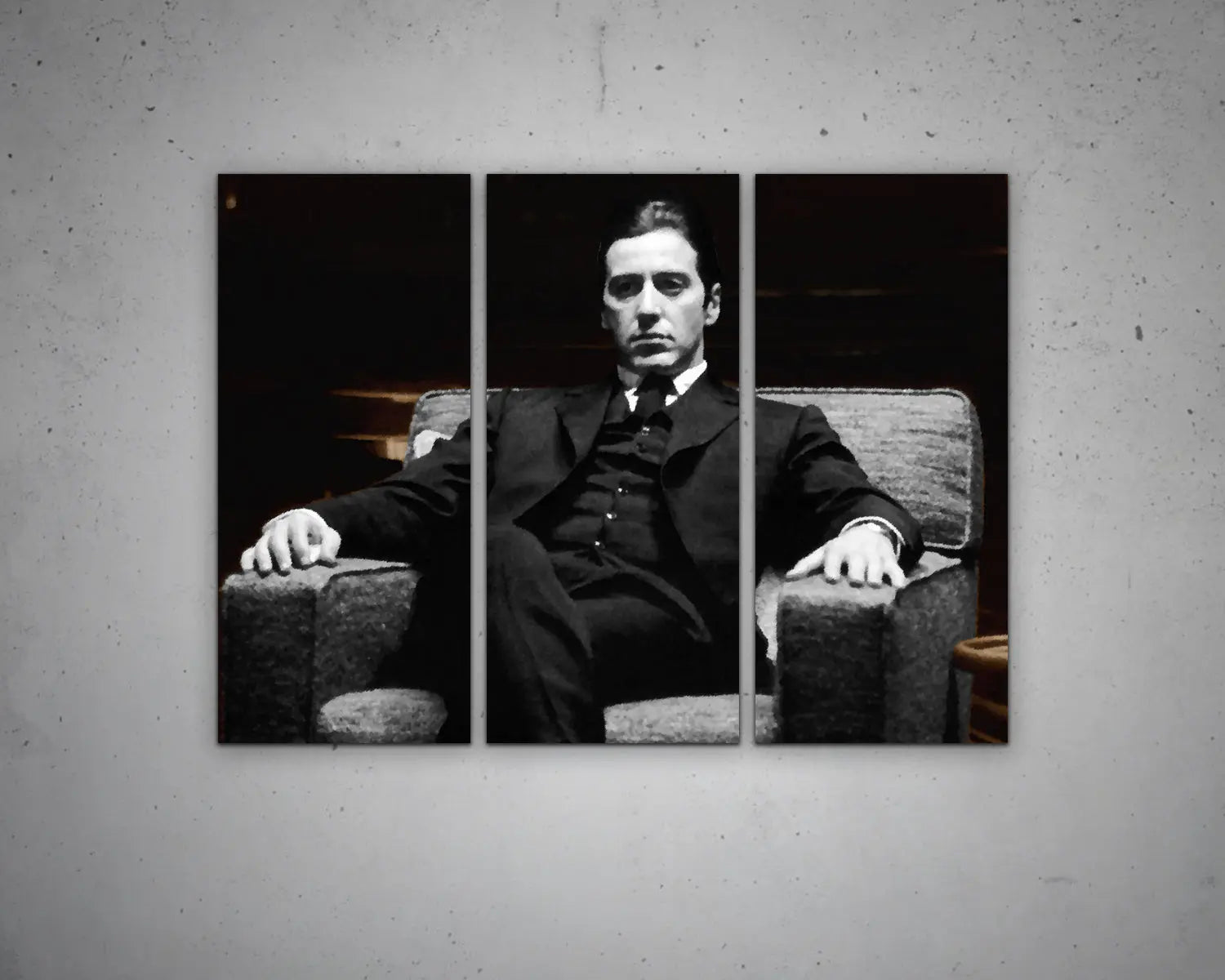 Abstract Godfather Multicolour Wall Art 