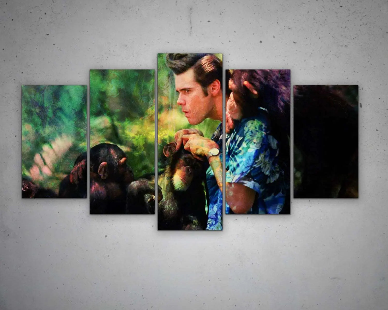 Ace Ventura Pet Detective Multicolour Wall Art 