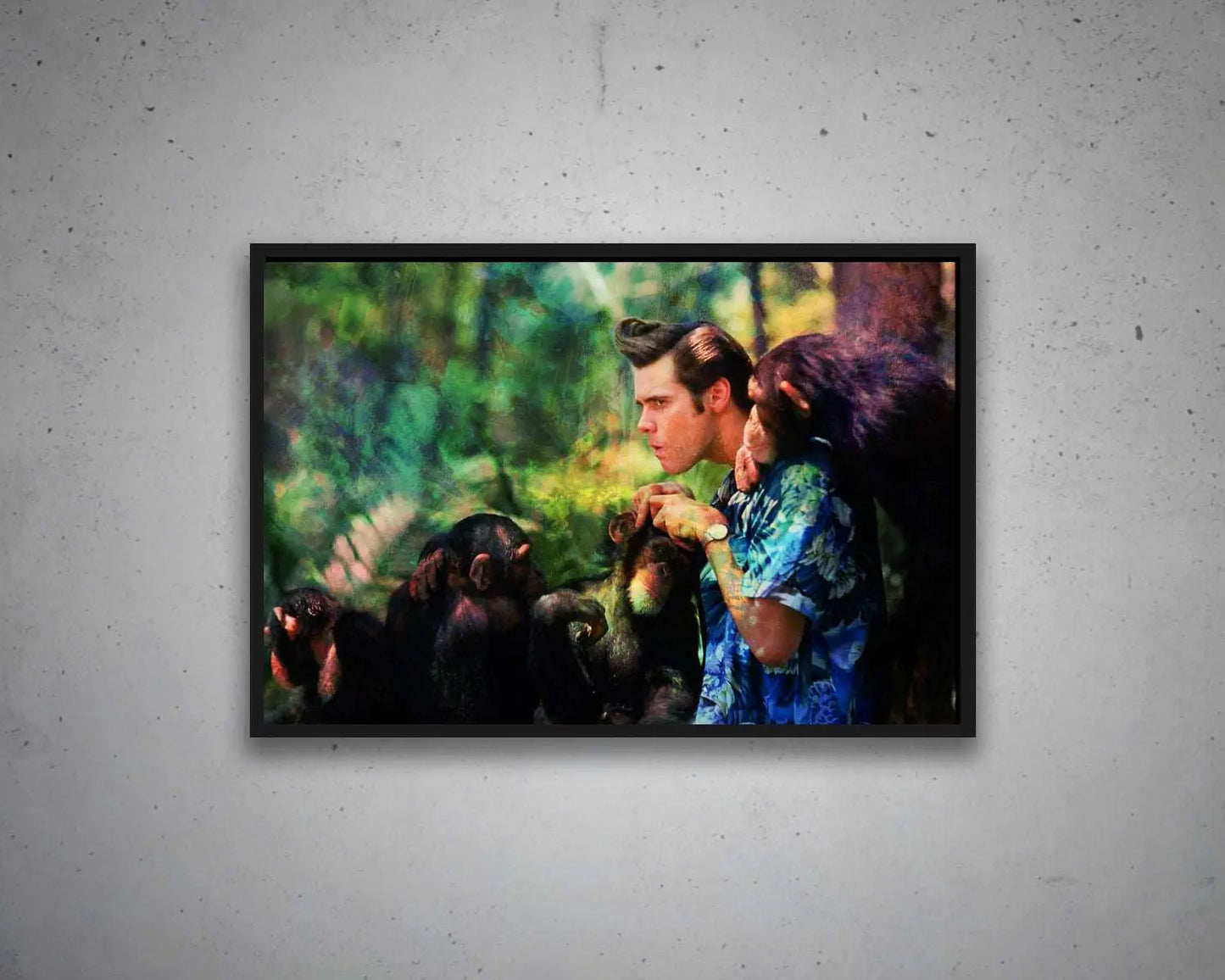 Ace Ventura Pet Detective Multicolour Wall Art 