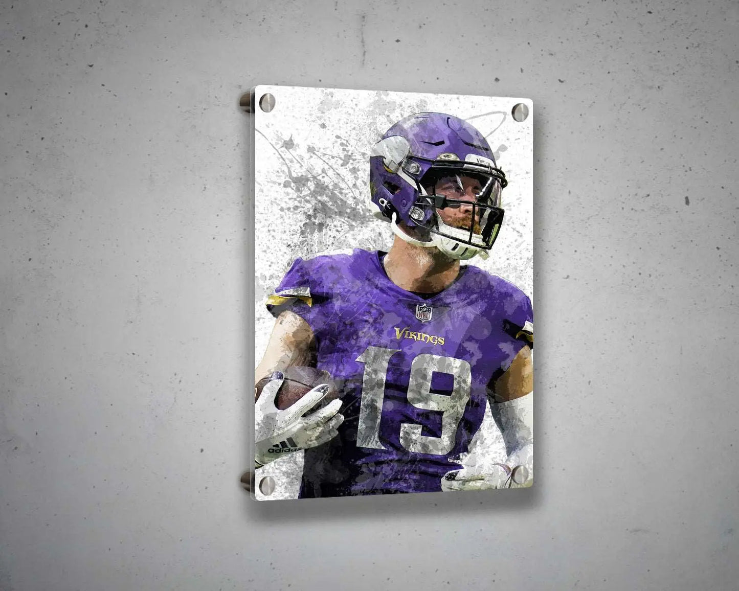 Adam Thielen Canvas Wall Art 