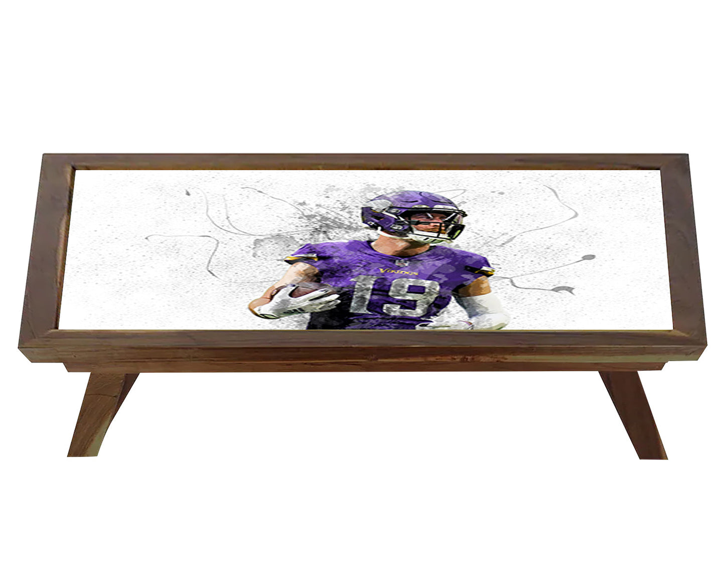 Adam Thielen Splash Effect Coffee and Laptop Table 