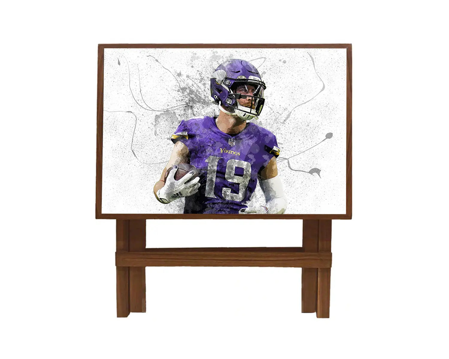 Adam Thielen Splash Effect Coffee and Laptop Table 