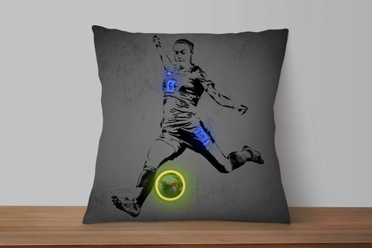 Alex Moegan Neon Effect Pillow