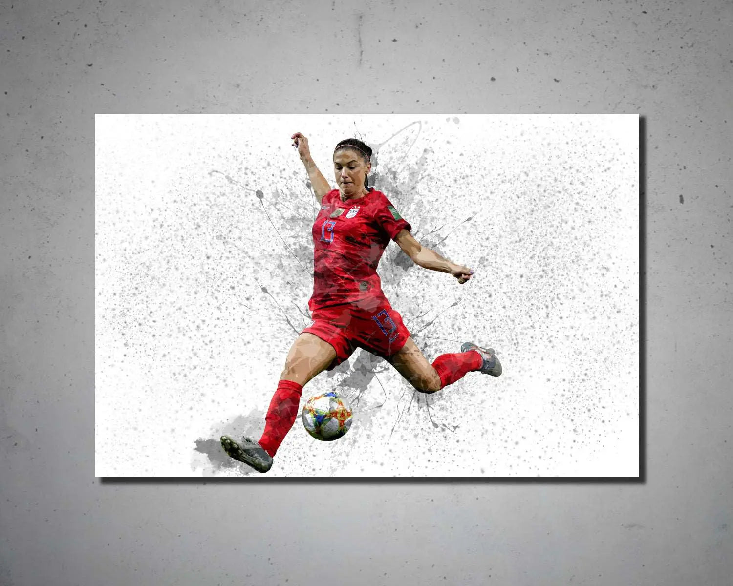 Alex Morgan Canvas Wall Art 