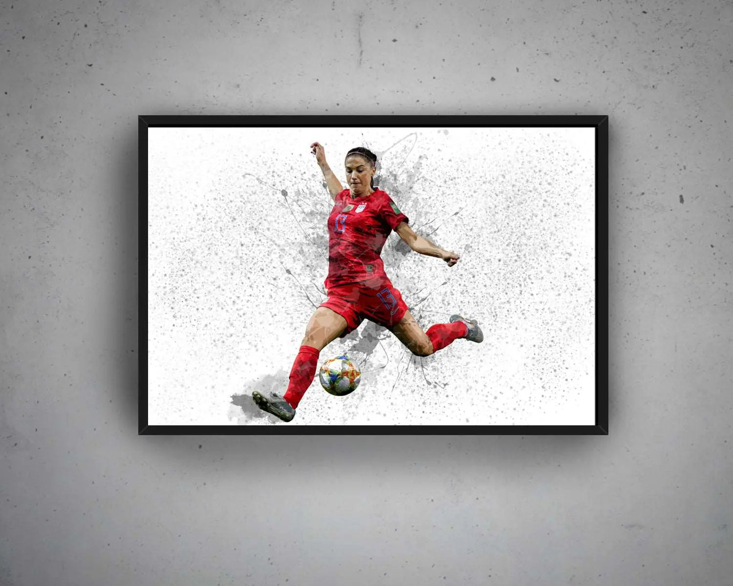 Alex Morgan Canvas Wall Art 