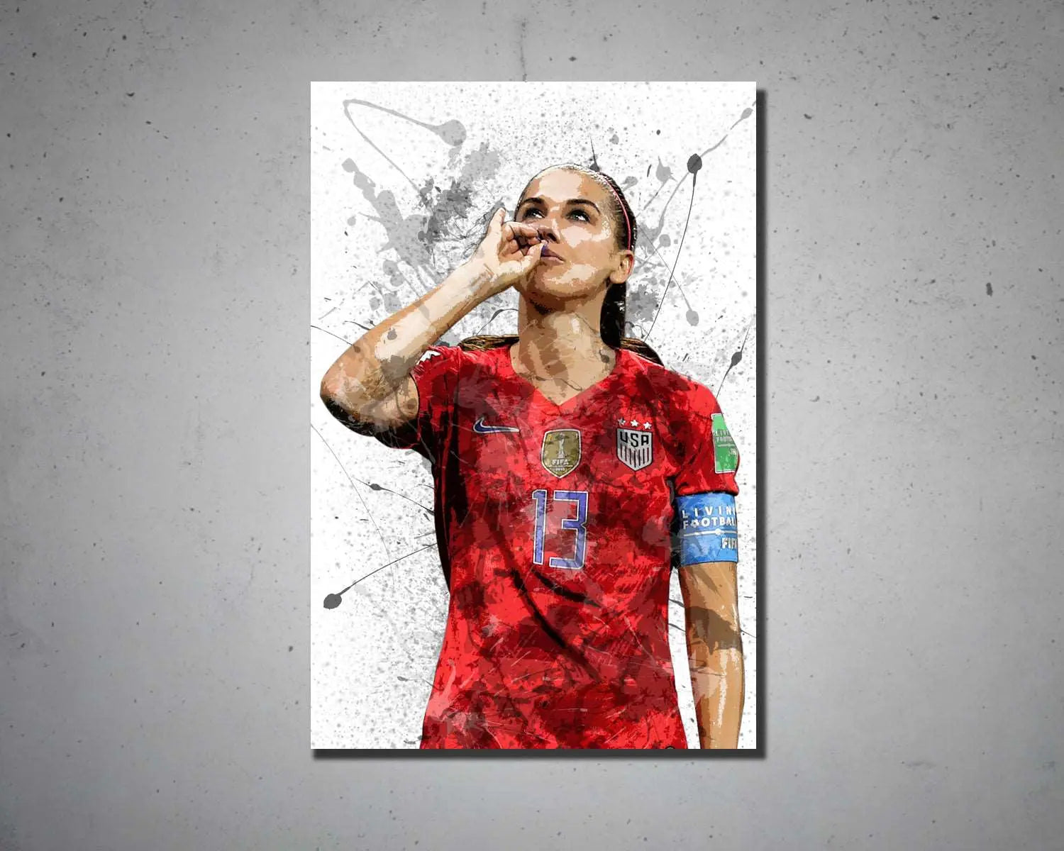 Alex Morgan Canvas Wall Art 
