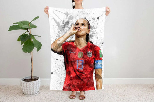 Alex Morgan Fleece Blanket