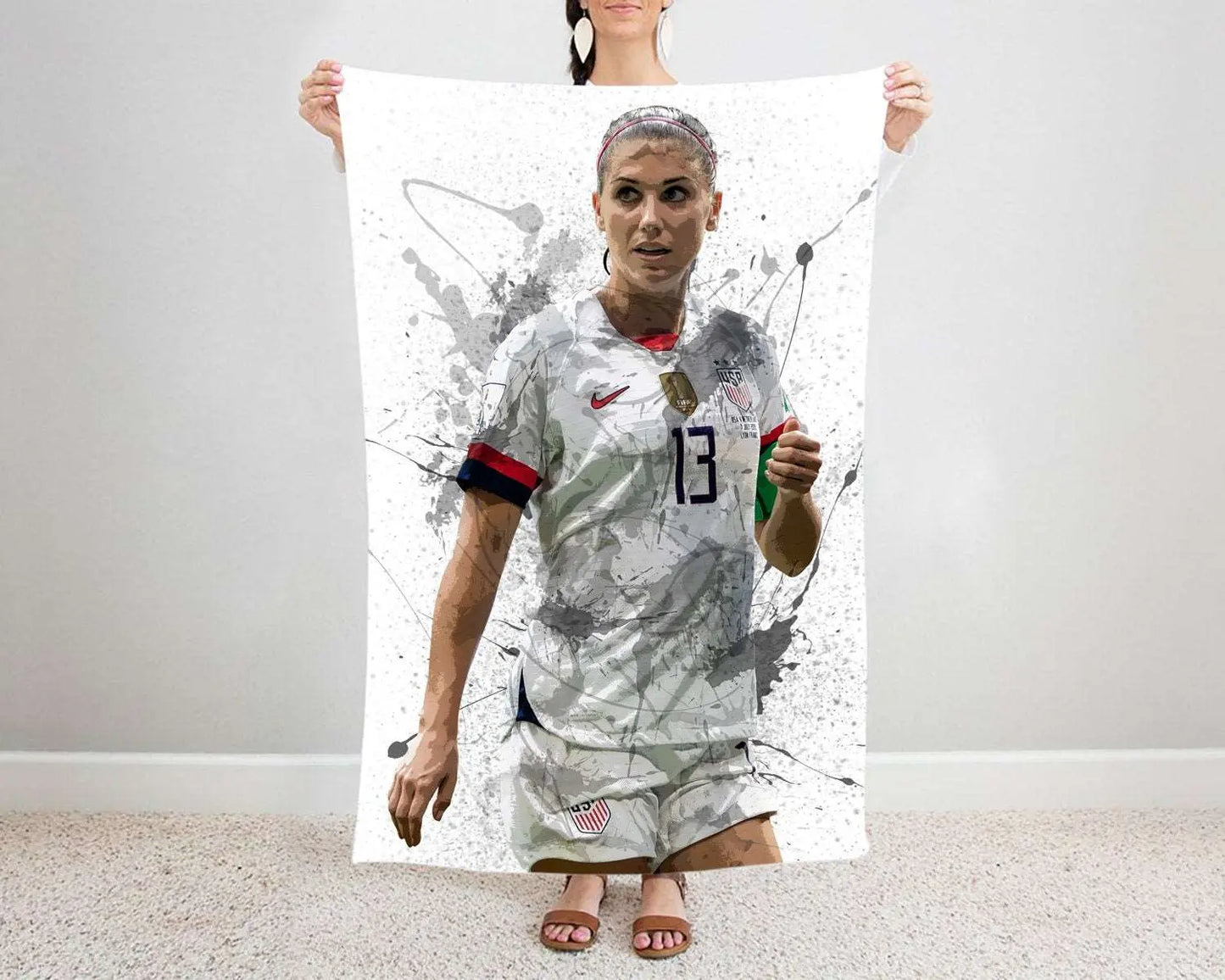 Alex Morgan Fleece Blanket 