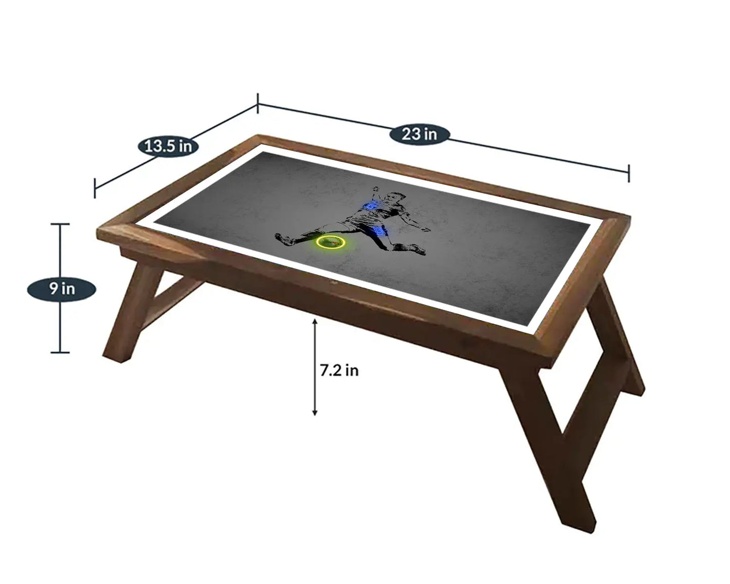 Alex Morgan Neon Effect Coffee and Laptop Table 