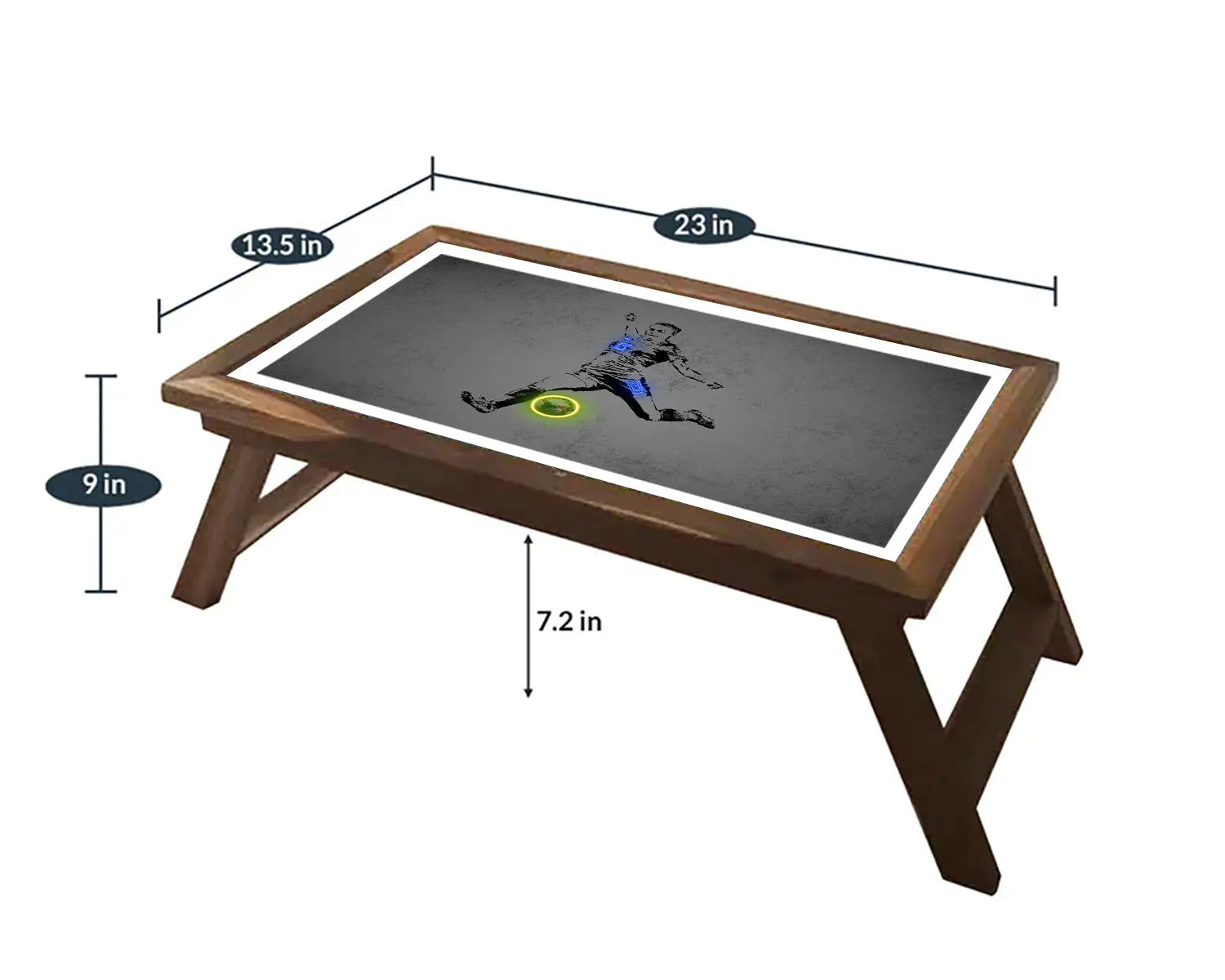 Alex Morgan Neon Effect Coffee and Laptop Table 