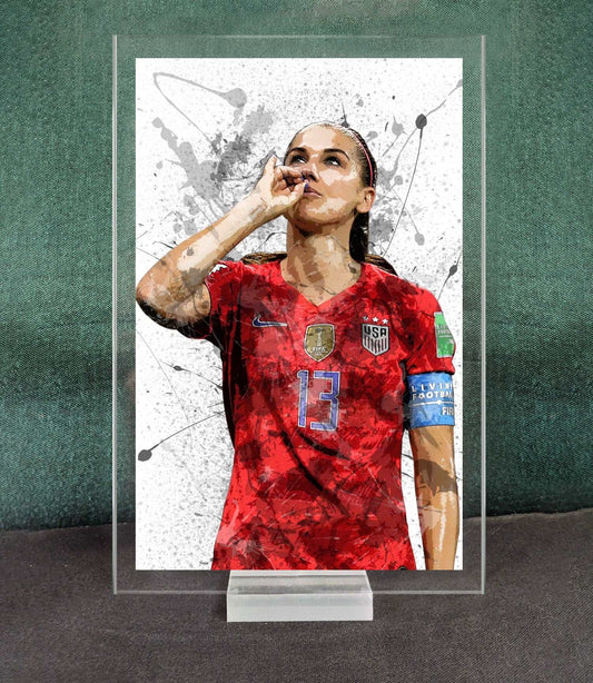 Alex Morgan Splash Effect Acrylic Table Top 