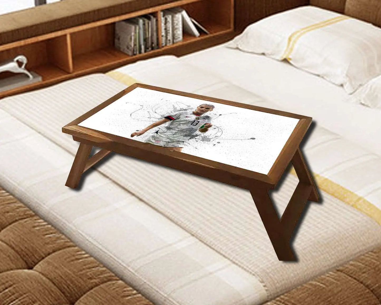 Alex Morgan Splash Effect Coffee and Laptop Table 