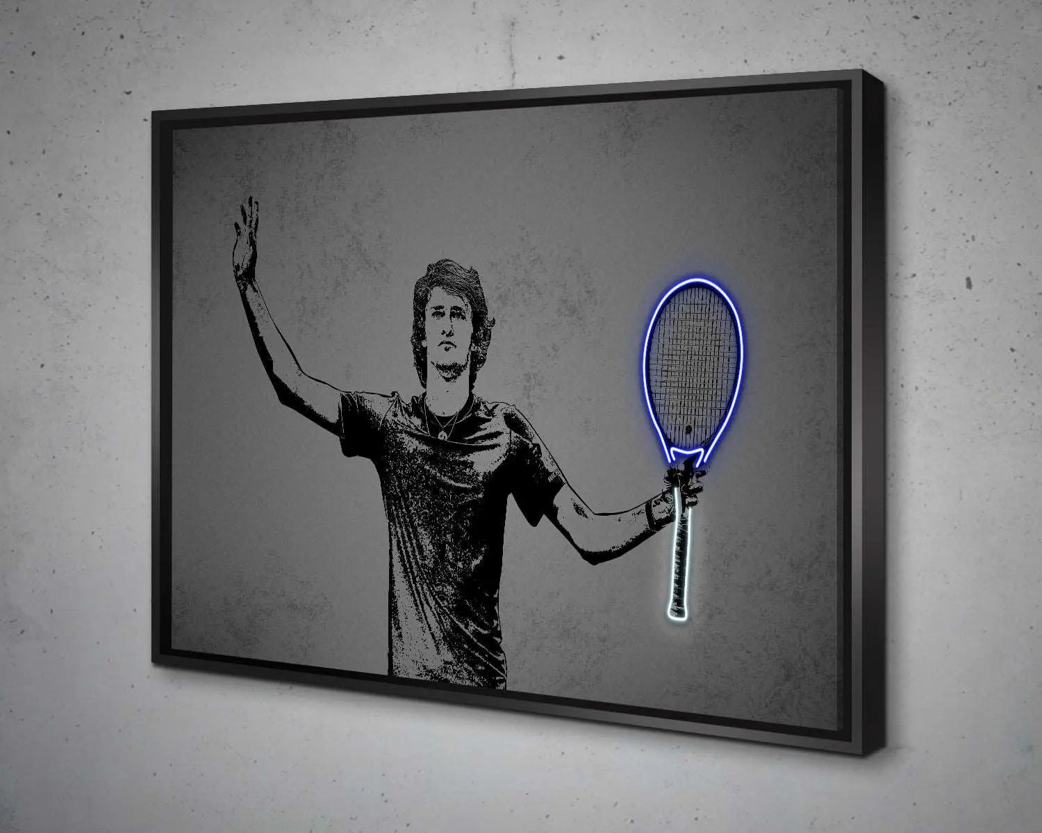 Alexander Zverev Canvas Wall Art 