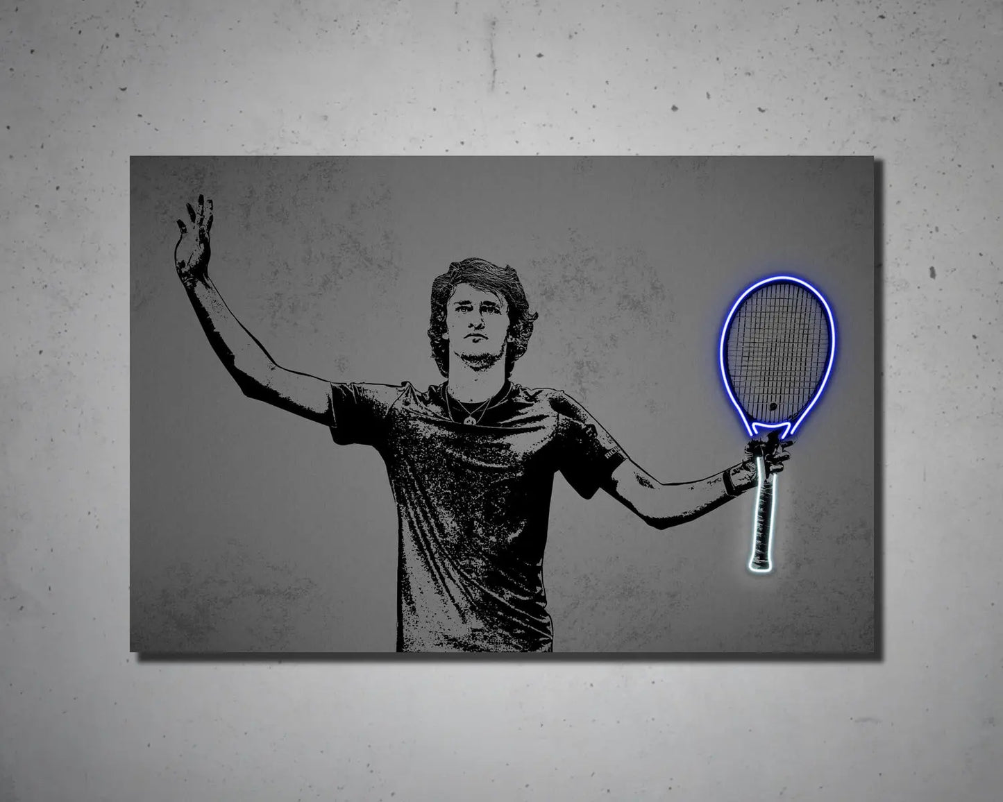 Alexander Zverev Canvas Wall Art 