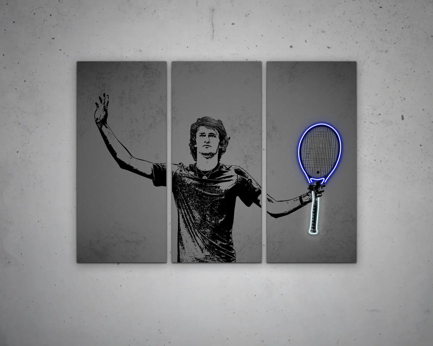Alexander Zverev Canvas Wall Art 