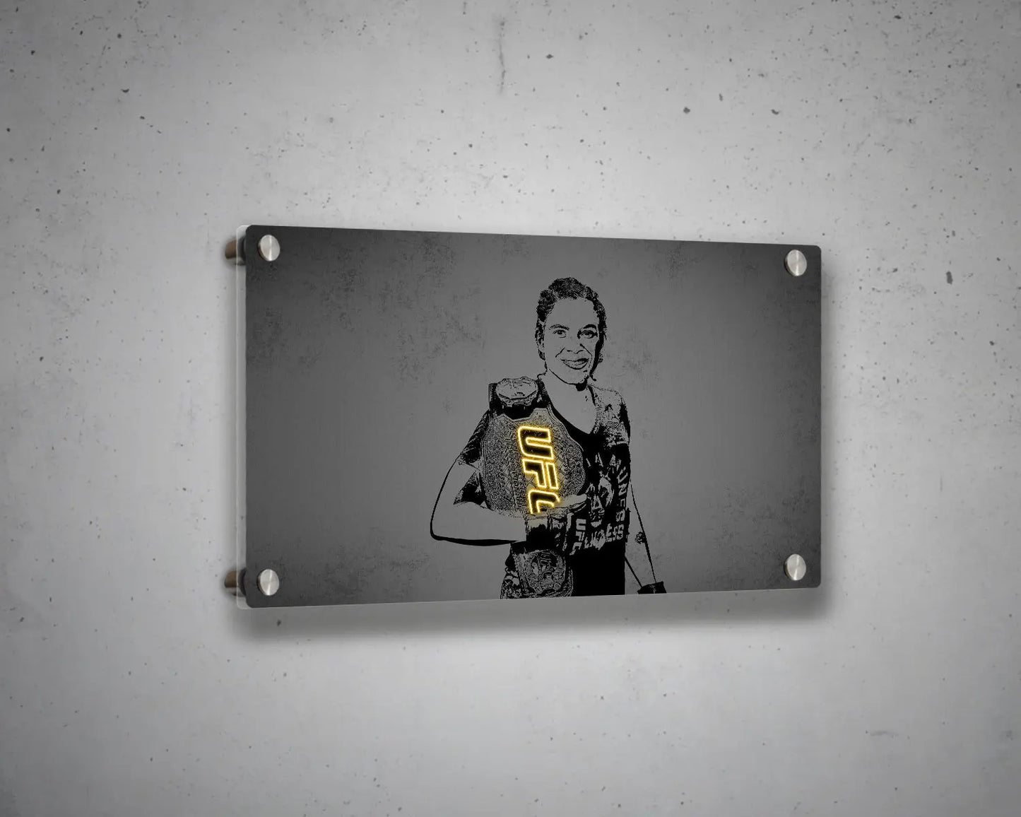 Amanda Nunes Canvas Wall Art 