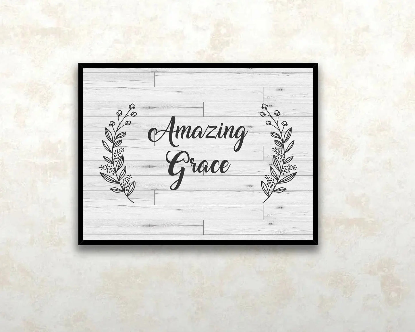 Amazing Grace Canvas Wall Art 