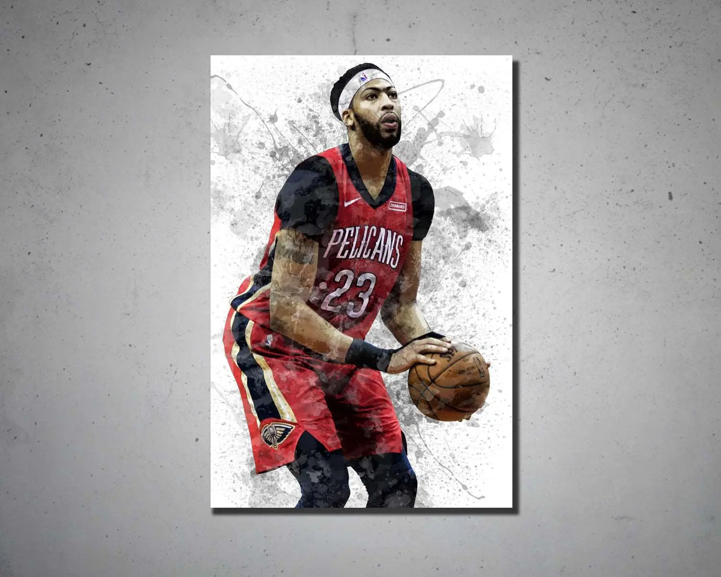 Anthony Davis Canvas Wall Art 