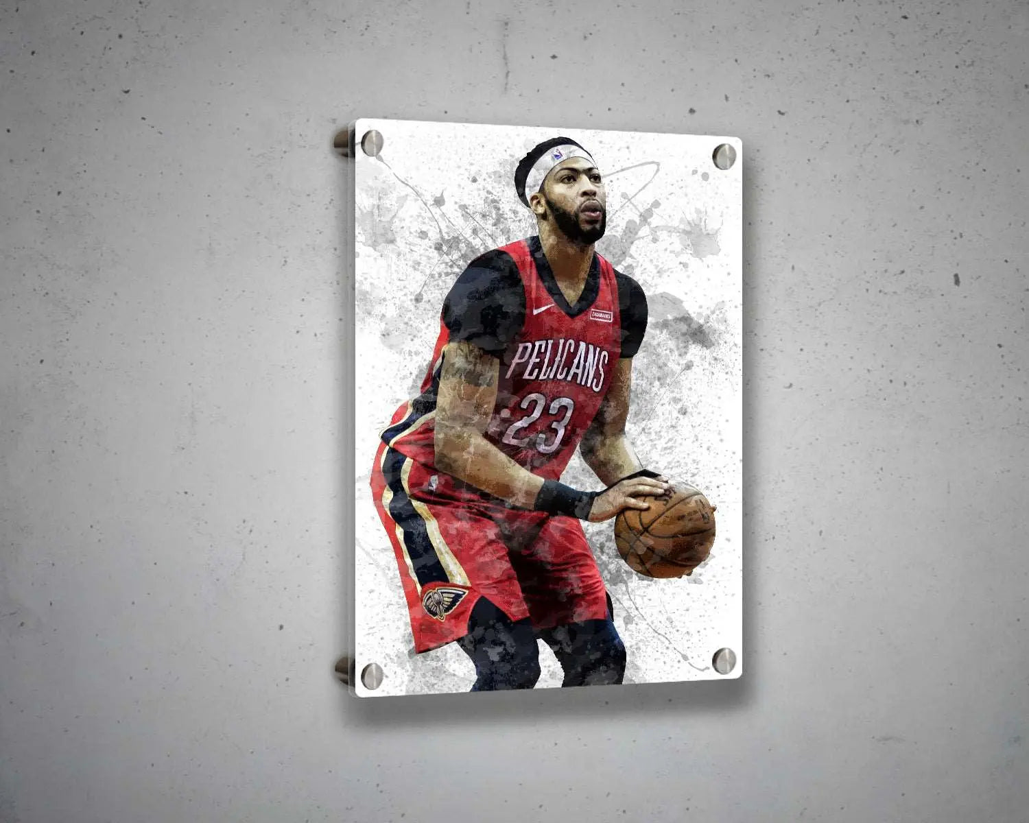 Anthony Davis Canvas Wall Art 