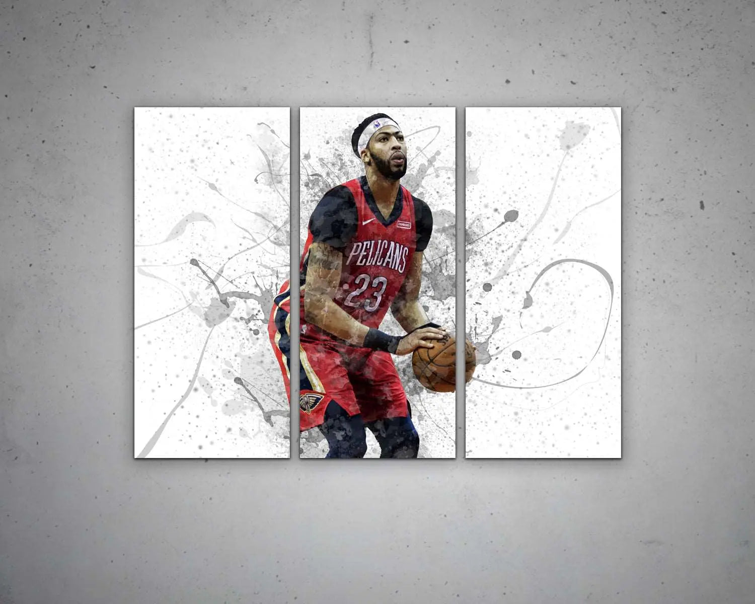 Anthony Davis Canvas Wall Art 