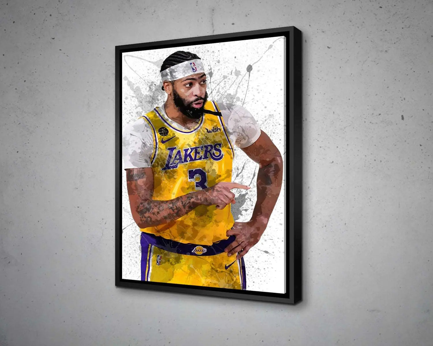 Anthony Davis Canvas Wall Art 
