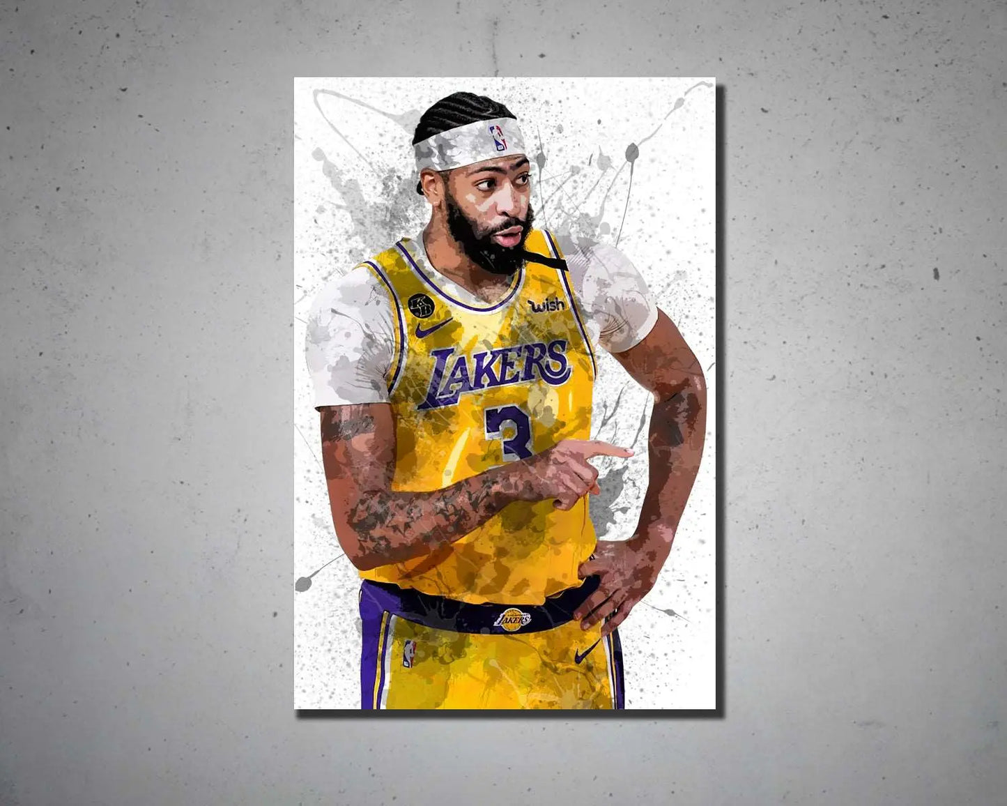Anthony Davis Canvas Wall Art 