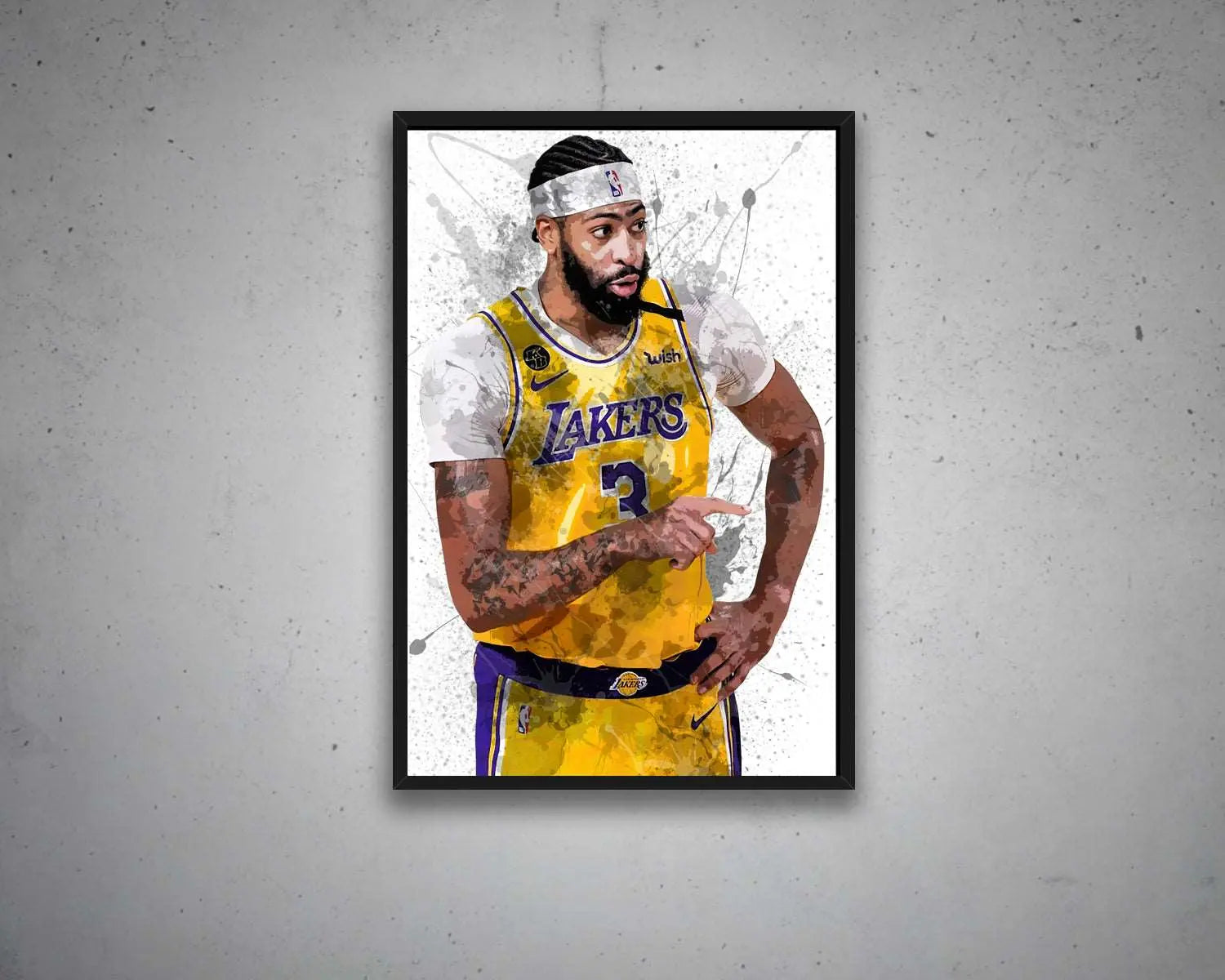 Anthony Davis Canvas Wall Art 